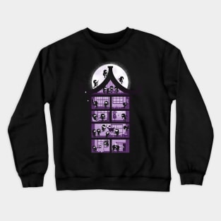 A House Full of Ninjas Crewneck Sweatshirt